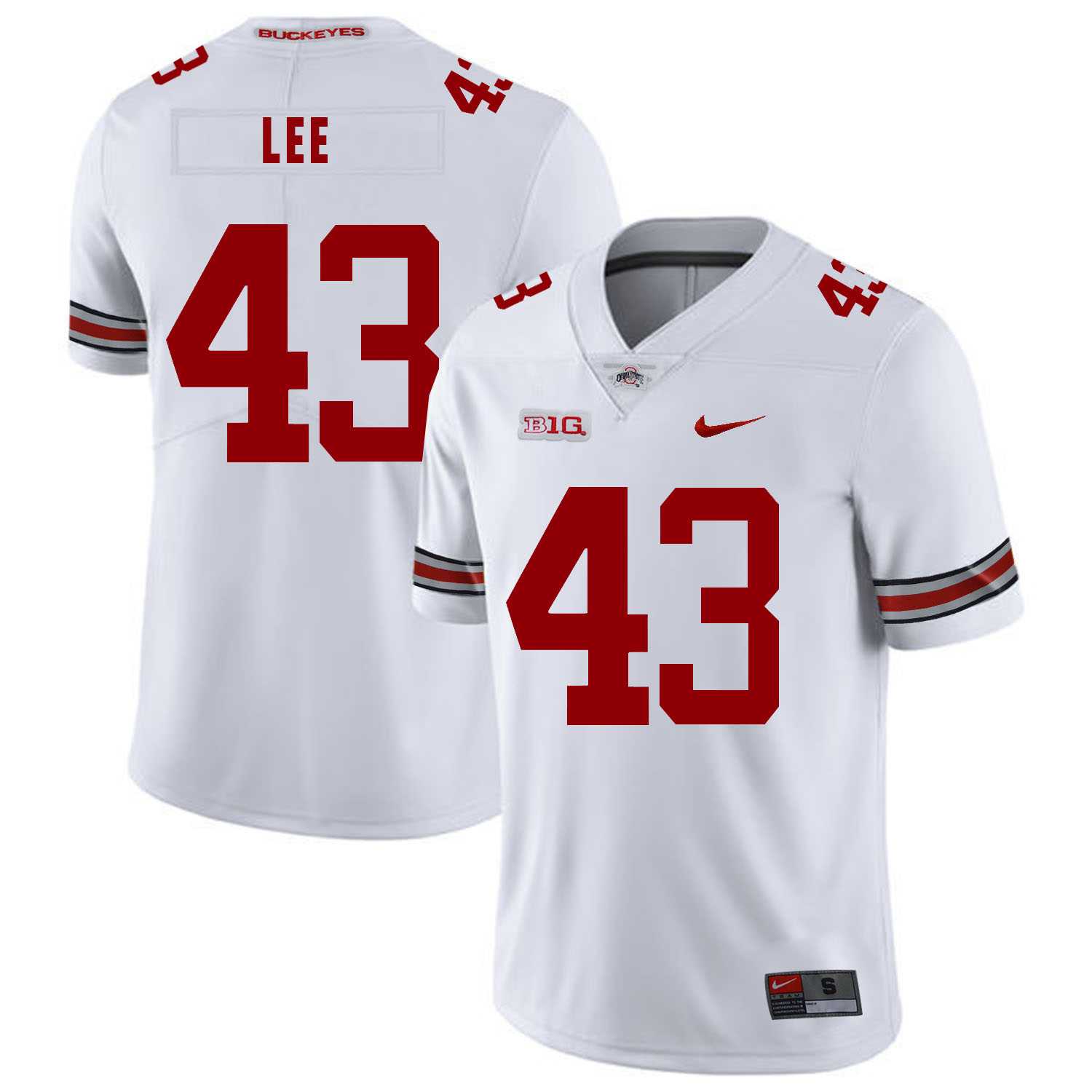 Ohio State Buckeyes 43 Darron Lee White Nike College Football Jersey Dzhi,We sell and wholesale Ohio State Buckeyes 43 Darron Lee White Nike College Football Jersey Dzhi on line form chian!